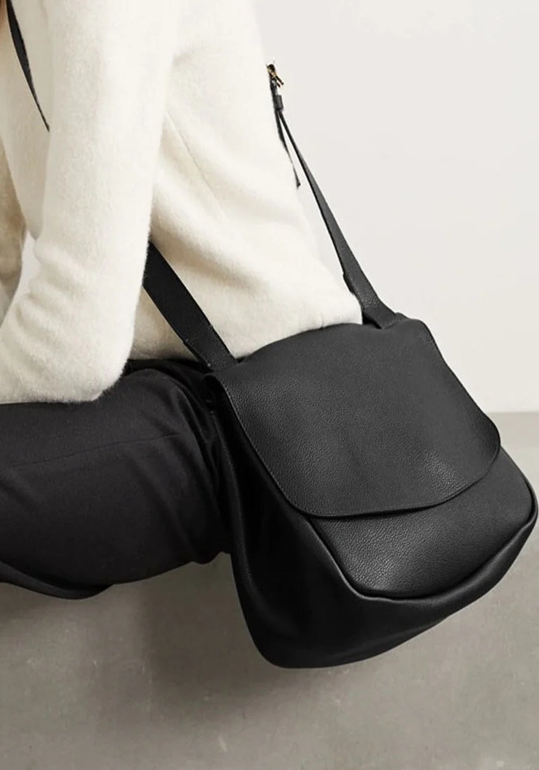 Togo Leather  Shoulder Bag