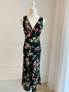 Nonothing |Gorgeous silk slip midi  dress ( 2 colors )