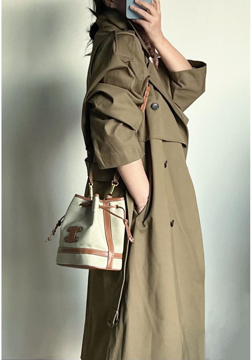Nonothing |100% Cotton trenchcoat for woman