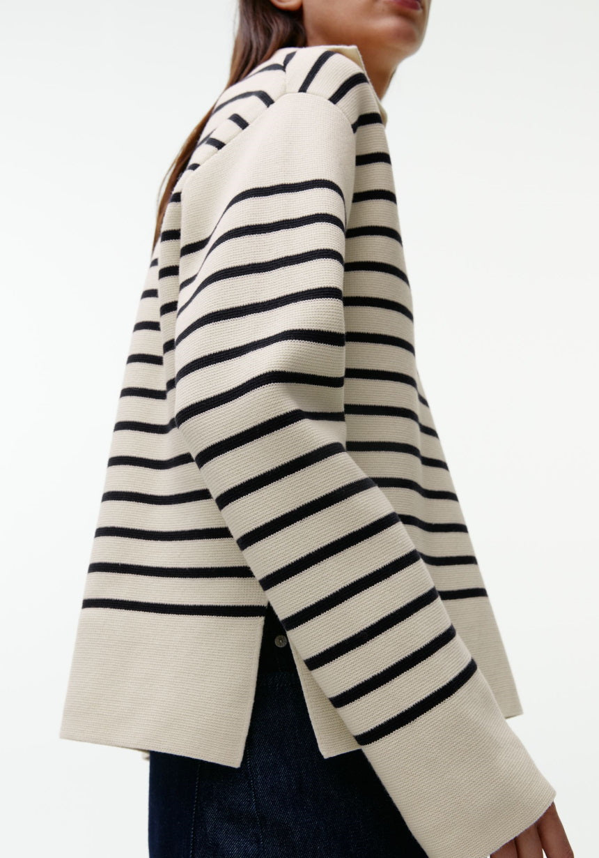 Nonothing| Womens' cotton sweater in stripe