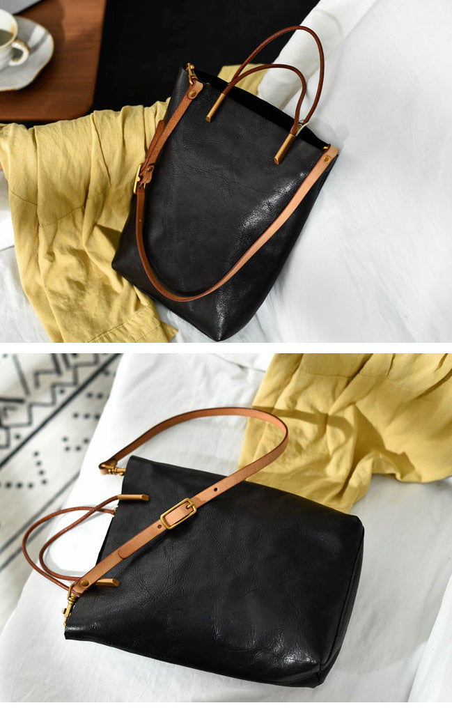 Genuine Leather minimal crossbody bag
