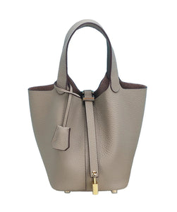 Gorgeous   leather Basket  Handbag