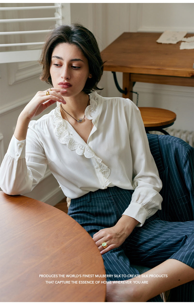 NoNothing | Classic silk shirt ( four colours )