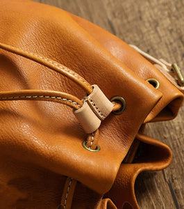 Genuine leather shoulder bag