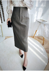 Nonothing| Women’s midi skirt in grey