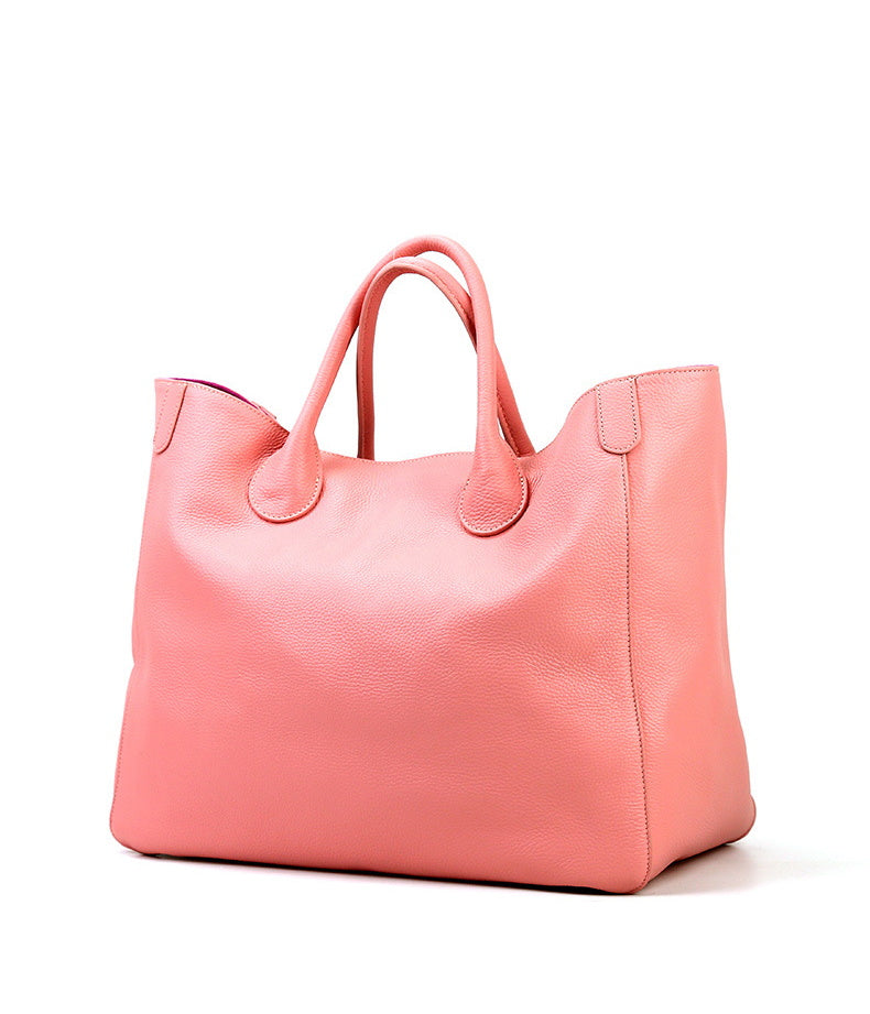 Extra Large  Leather Tote Bag