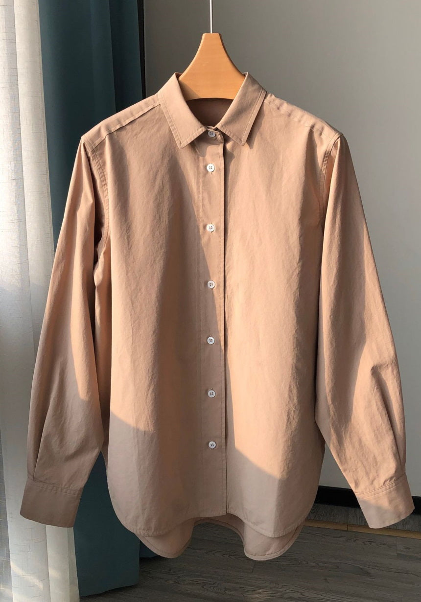 Nonothing|Women's oversize cotton shirt in 3 colors