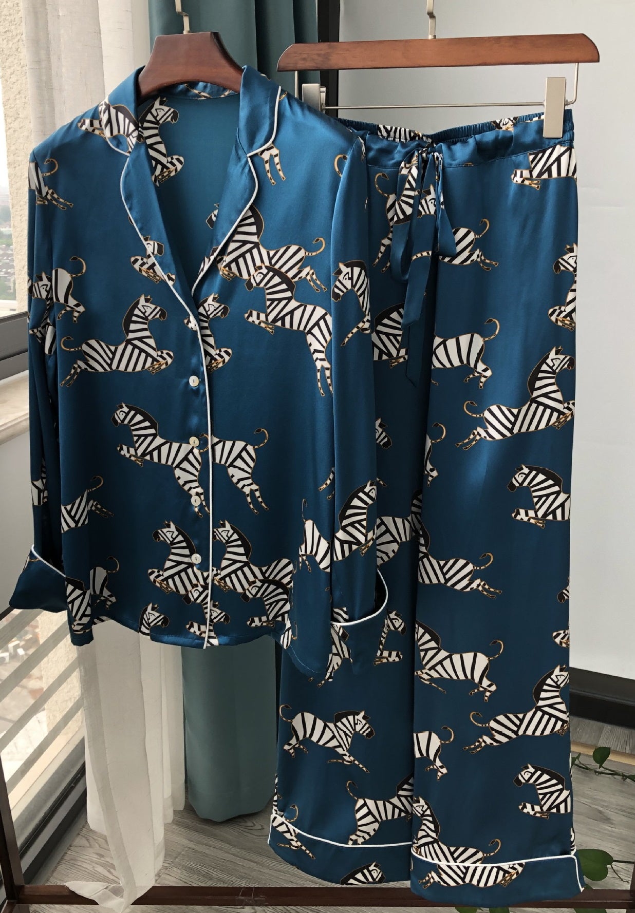 Nonothing| Women's silk PJ set ( 2 colours)