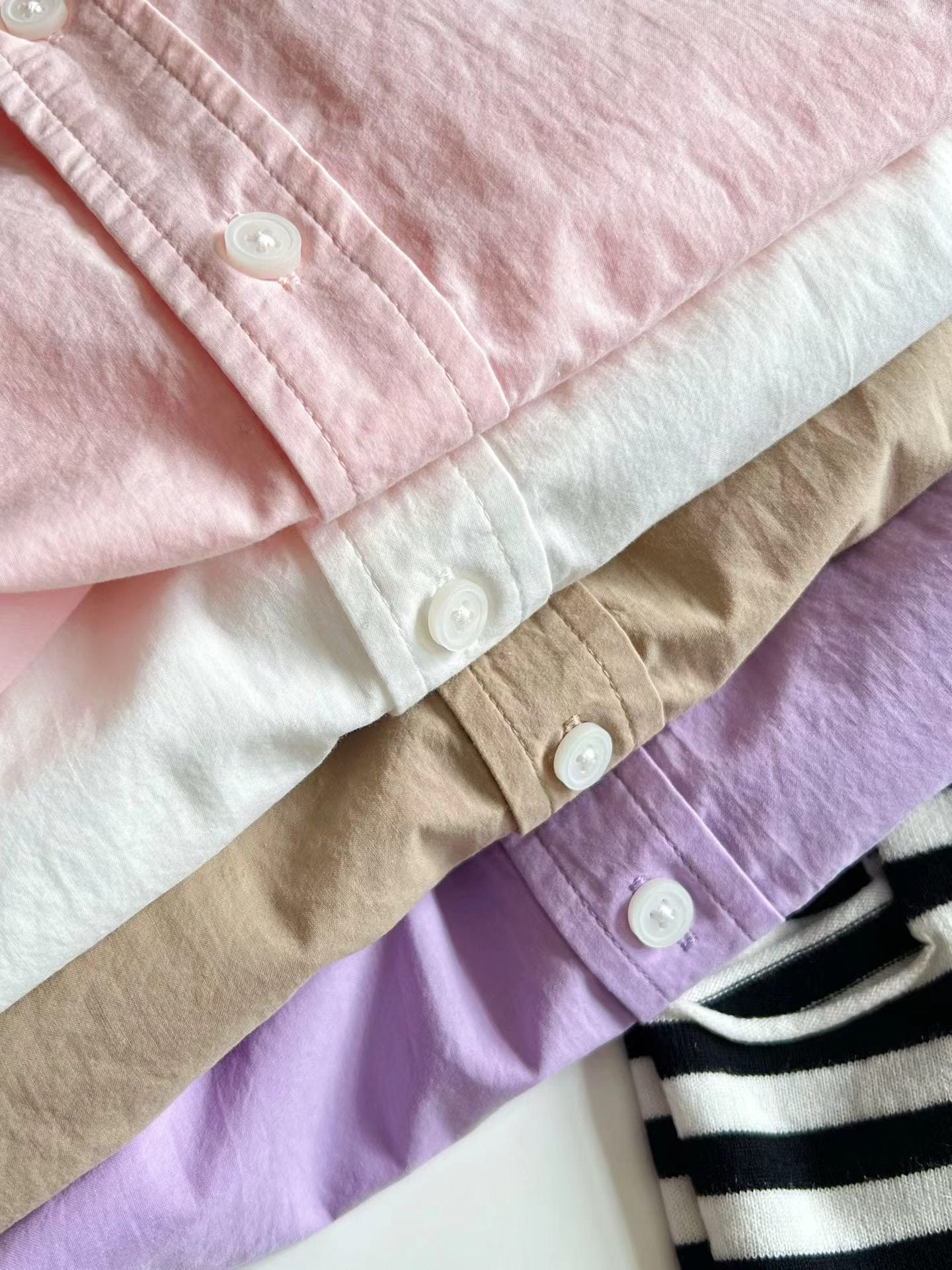 Nonothing| 100% cotton shirt for women ( 4 colors)