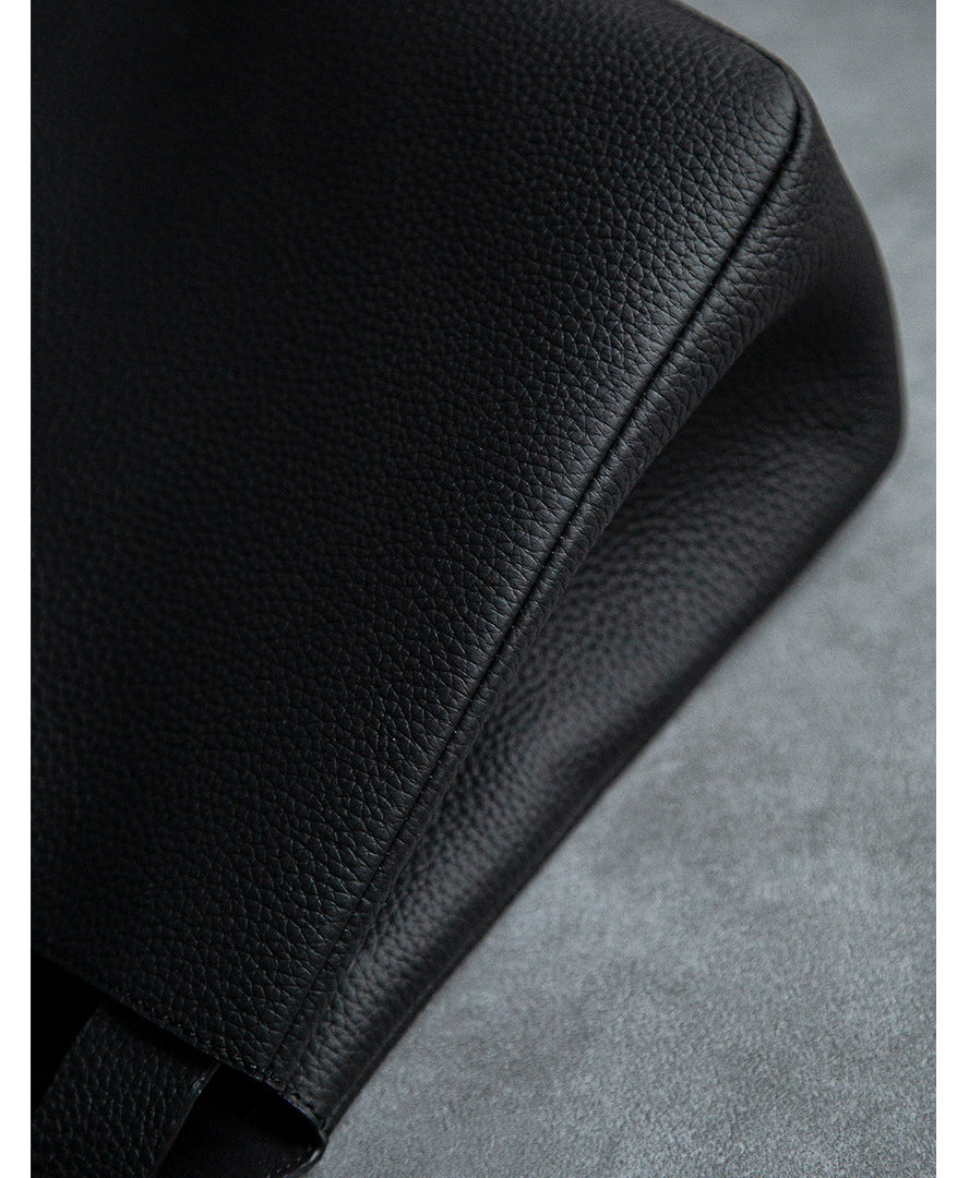 Togo Leather  Shoulder Bag