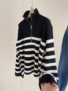 Nonothing | Women's wool blend sweater in stripes