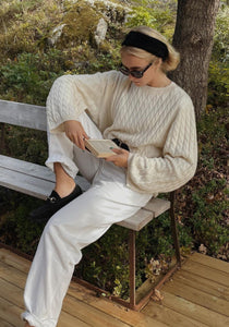 Nonothing| Women's cashmere &wool  blend sweater ( 2 colours)